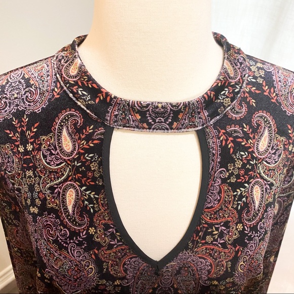 Target Velvet Paisley Mod Mini Dress - Picture 8 of 11